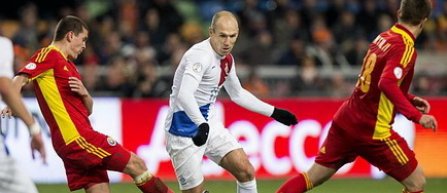 Nationala Romaniei a primit 26 de goluri in 13 partide disputate cu Olanda